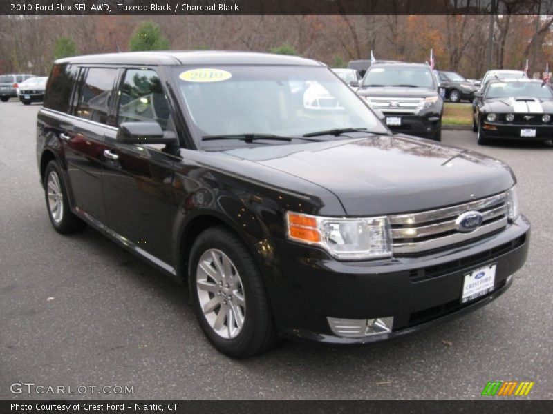 Tuxedo Black / Charcoal Black 2010 Ford Flex SEL AWD