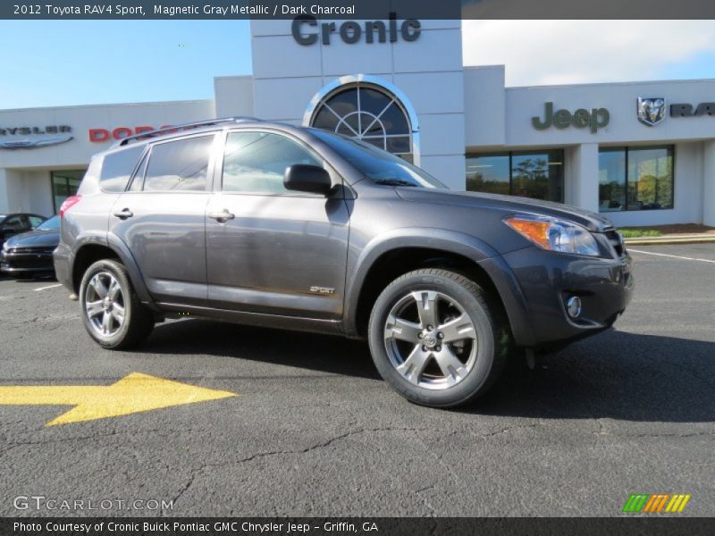Magnetic Gray Metallic / Dark Charcoal 2012 Toyota RAV4 Sport