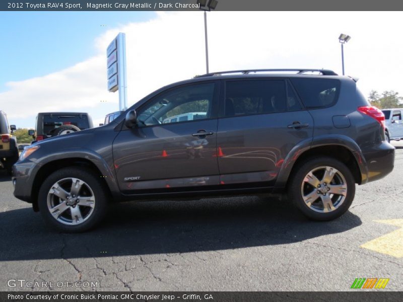 Magnetic Gray Metallic / Dark Charcoal 2012 Toyota RAV4 Sport