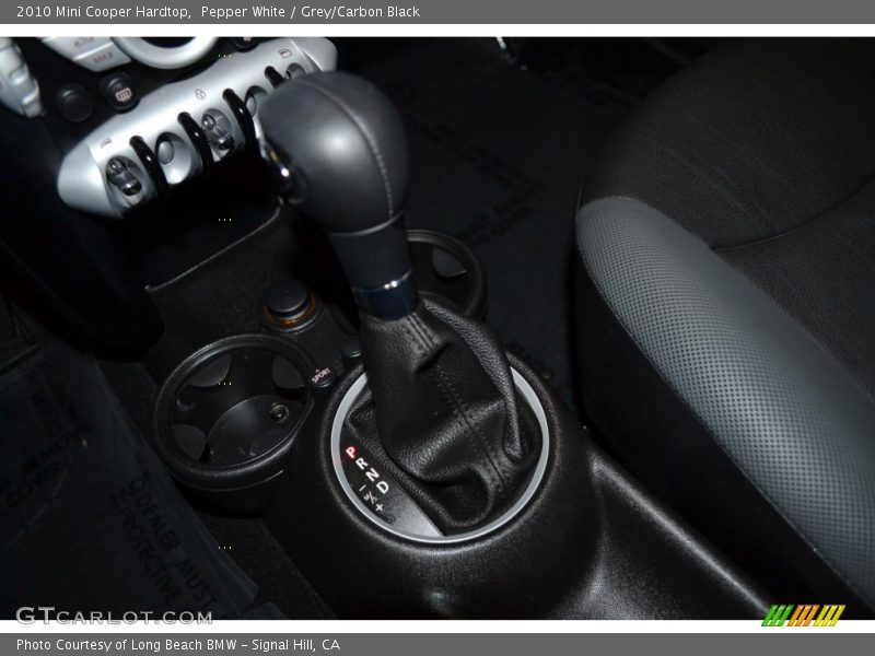 Pepper White / Grey/Carbon Black 2010 Mini Cooper Hardtop