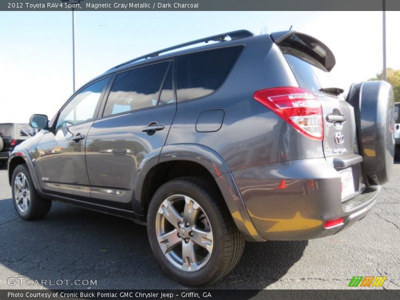 Magnetic Gray Metallic / Dark Charcoal 2012 Toyota RAV4 Sport