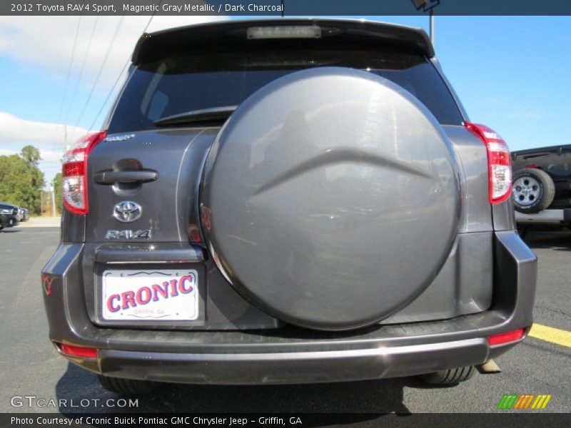 Magnetic Gray Metallic / Dark Charcoal 2012 Toyota RAV4 Sport