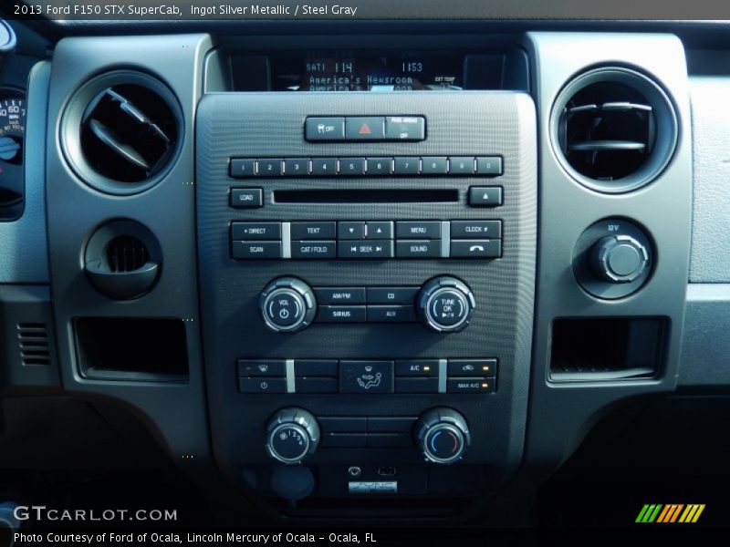 Ingot Silver Metallic / Steel Gray 2013 Ford F150 STX SuperCab