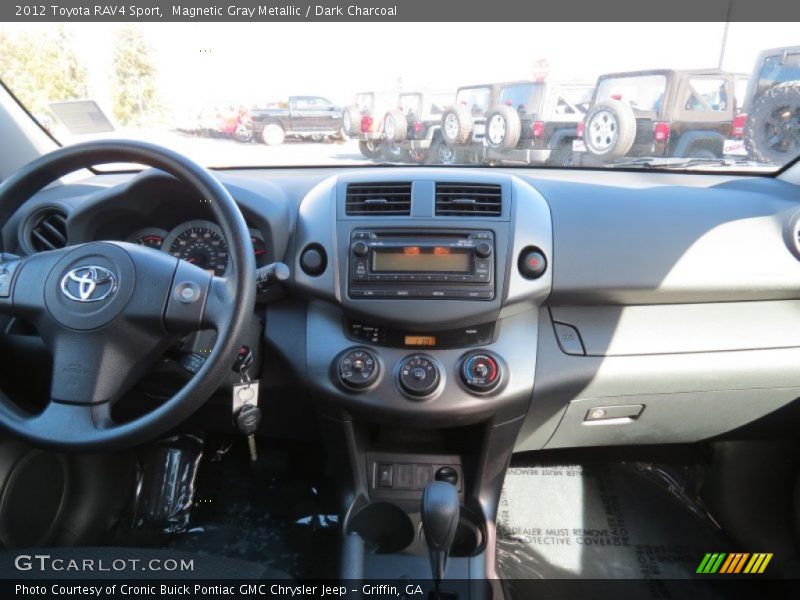 Magnetic Gray Metallic / Dark Charcoal 2012 Toyota RAV4 Sport