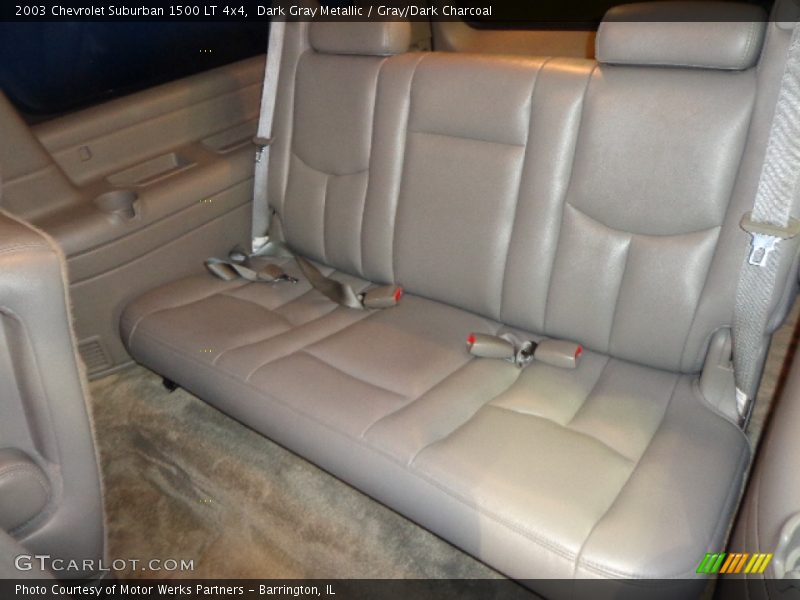 Dark Gray Metallic / Gray/Dark Charcoal 2003 Chevrolet Suburban 1500 LT 4x4