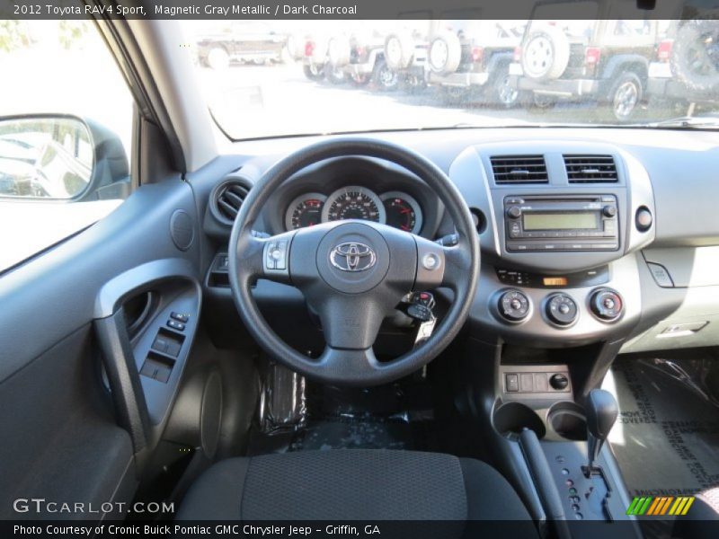 Magnetic Gray Metallic / Dark Charcoal 2012 Toyota RAV4 Sport