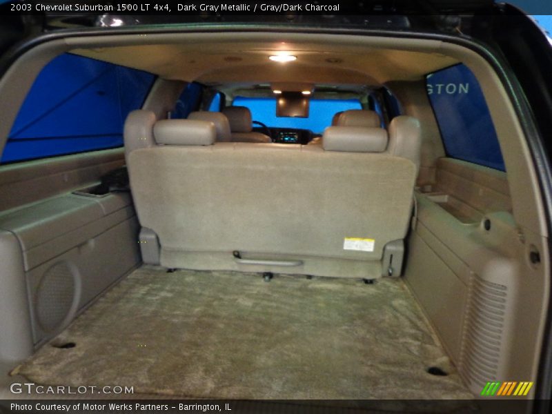 Dark Gray Metallic / Gray/Dark Charcoal 2003 Chevrolet Suburban 1500 LT 4x4
