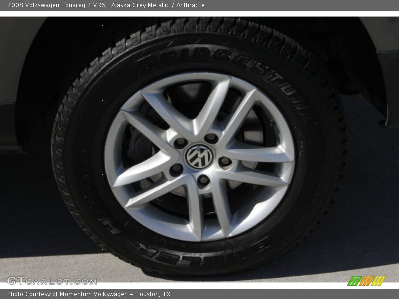 Alaska Grey Metallic / Anthracite 2008 Volkswagen Touareg 2 VR6