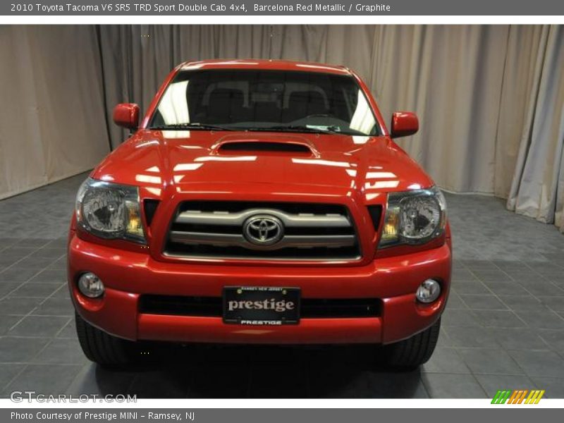 Barcelona Red Metallic / Graphite 2010 Toyota Tacoma V6 SR5 TRD Sport Double Cab 4x4