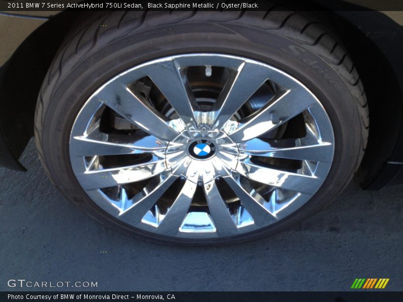  2011 7 Series ActiveHybrid 750Li Sedan Wheel