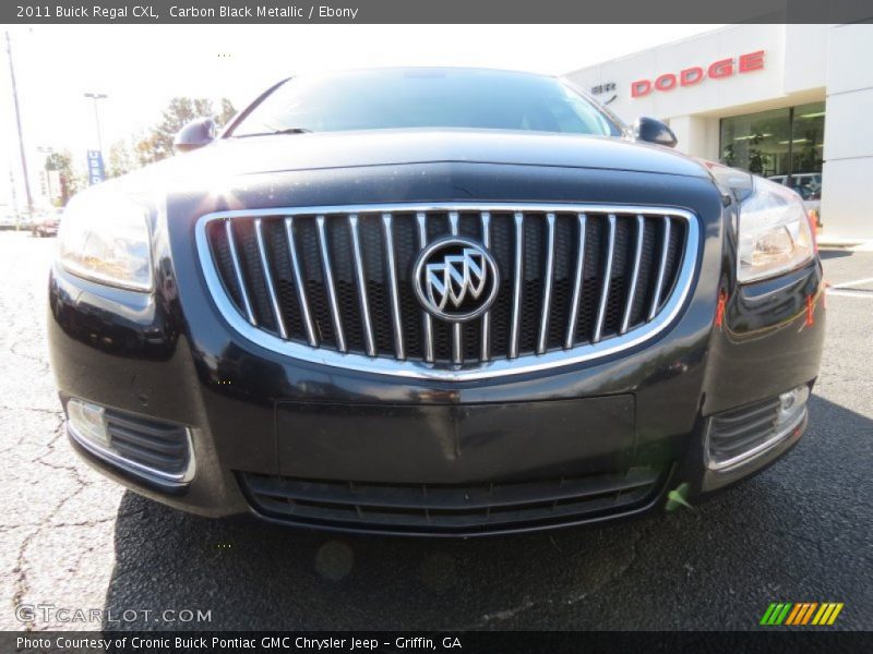 Carbon Black Metallic / Ebony 2011 Buick Regal CXL