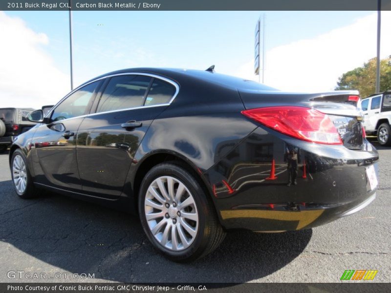 Carbon Black Metallic / Ebony 2011 Buick Regal CXL