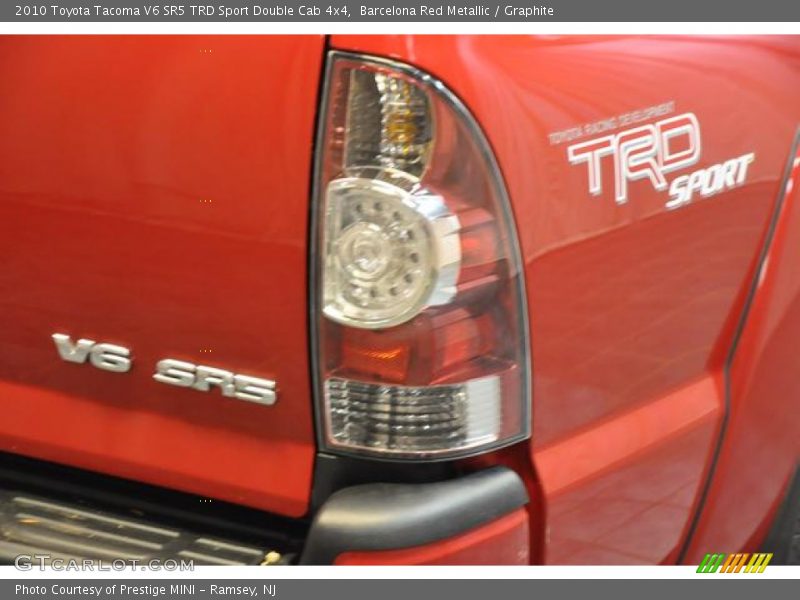 Barcelona Red Metallic / Graphite 2010 Toyota Tacoma V6 SR5 TRD Sport Double Cab 4x4