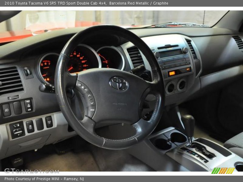 Barcelona Red Metallic / Graphite 2010 Toyota Tacoma V6 SR5 TRD Sport Double Cab 4x4