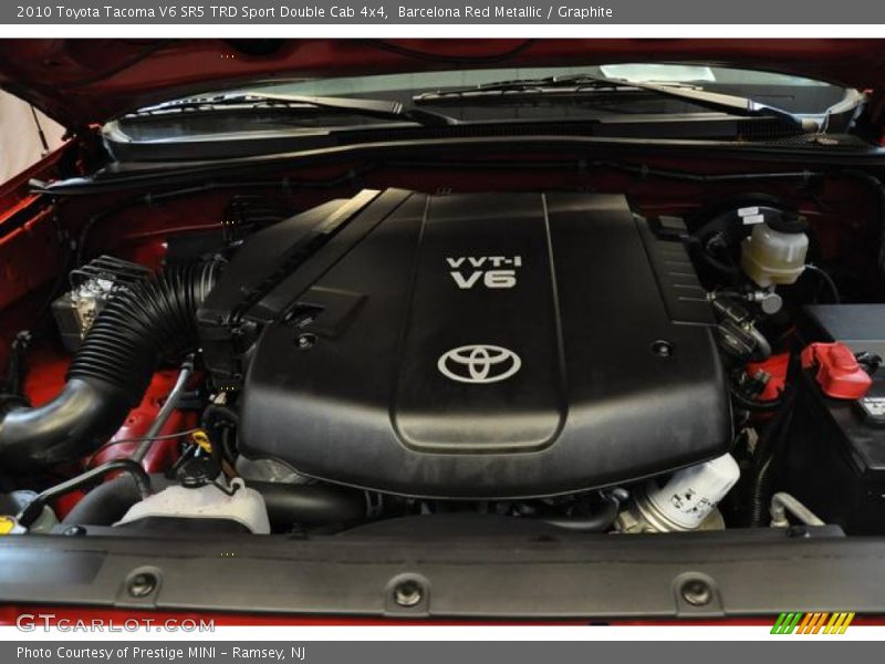 Barcelona Red Metallic / Graphite 2010 Toyota Tacoma V6 SR5 TRD Sport Double Cab 4x4