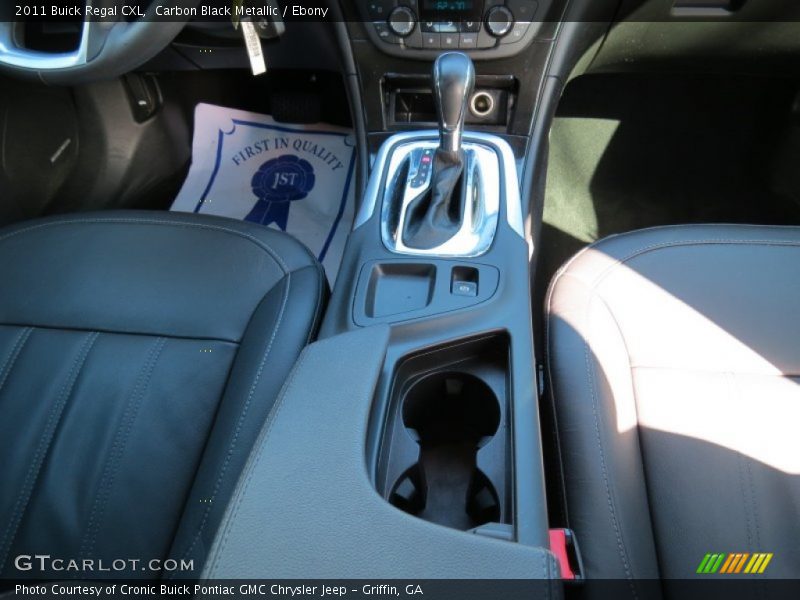 Carbon Black Metallic / Ebony 2011 Buick Regal CXL