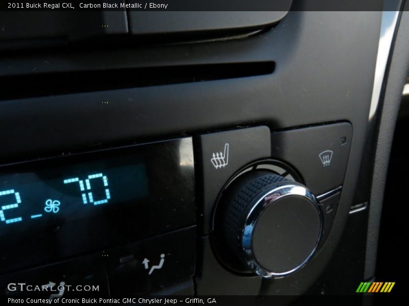 Carbon Black Metallic / Ebony 2011 Buick Regal CXL
