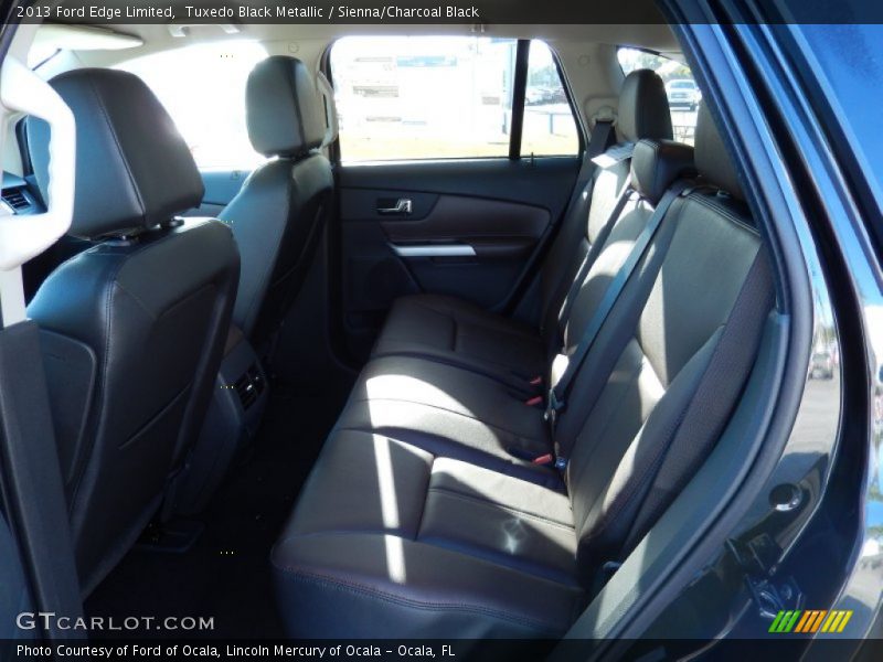 Tuxedo Black Metallic / Sienna/Charcoal Black 2013 Ford Edge Limited
