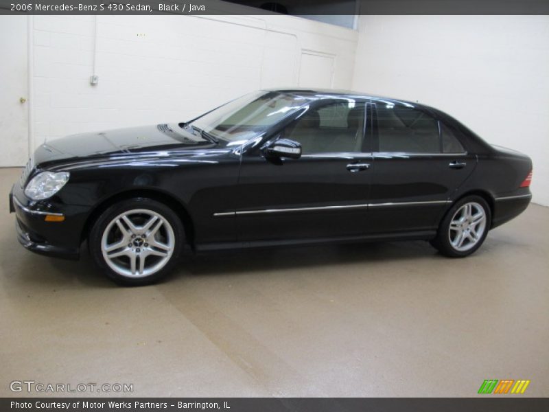Black / Java 2006 Mercedes-Benz S 430 Sedan
