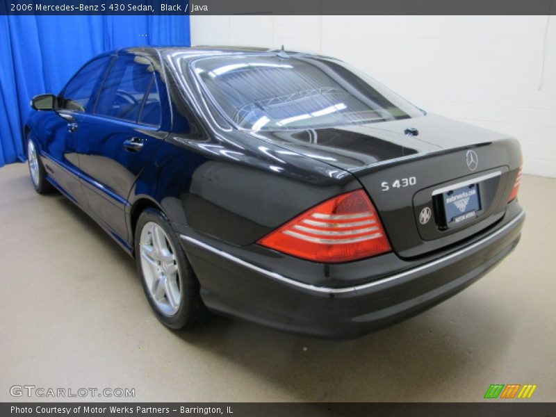 Black / Java 2006 Mercedes-Benz S 430 Sedan