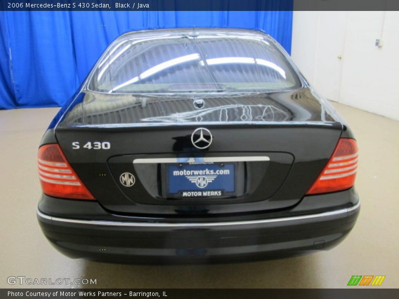 Black / Java 2006 Mercedes-Benz S 430 Sedan