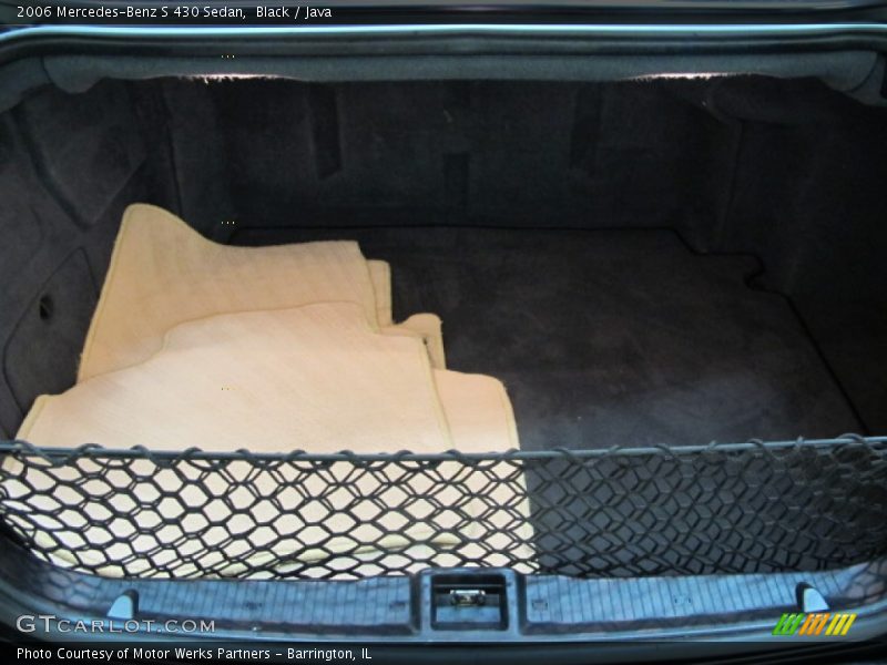 Black / Java 2006 Mercedes-Benz S 430 Sedan
