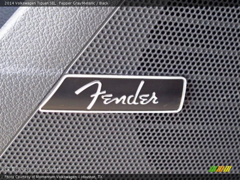 Pepper Gray Metallic / Black 2014 Volkswagen Tiguan SEL