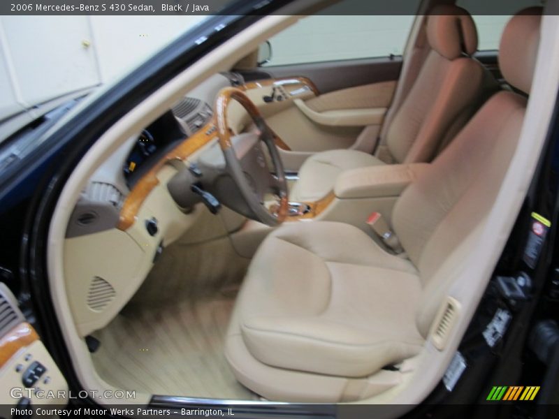 Black / Java 2006 Mercedes-Benz S 430 Sedan