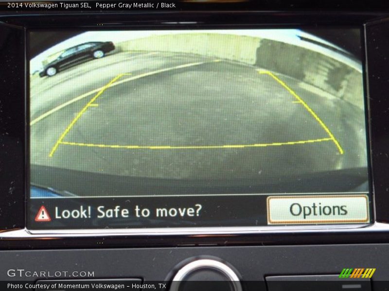 Pepper Gray Metallic / Black 2014 Volkswagen Tiguan SEL