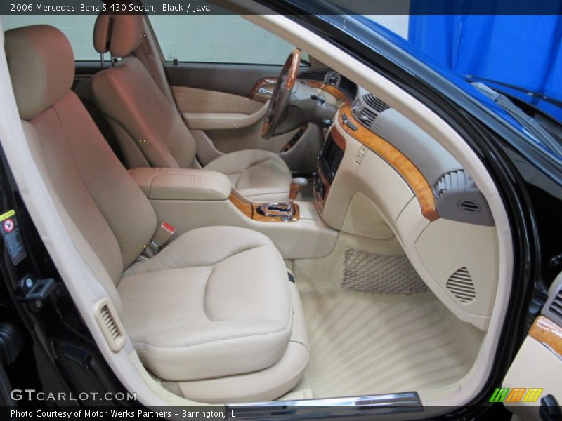 Black / Java 2006 Mercedes-Benz S 430 Sedan