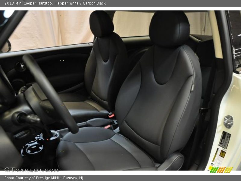 Pepper White / Carbon Black 2013 Mini Cooper Hardtop