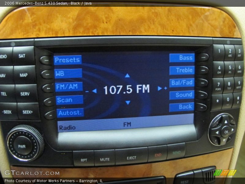 Black / Java 2006 Mercedes-Benz S 430 Sedan