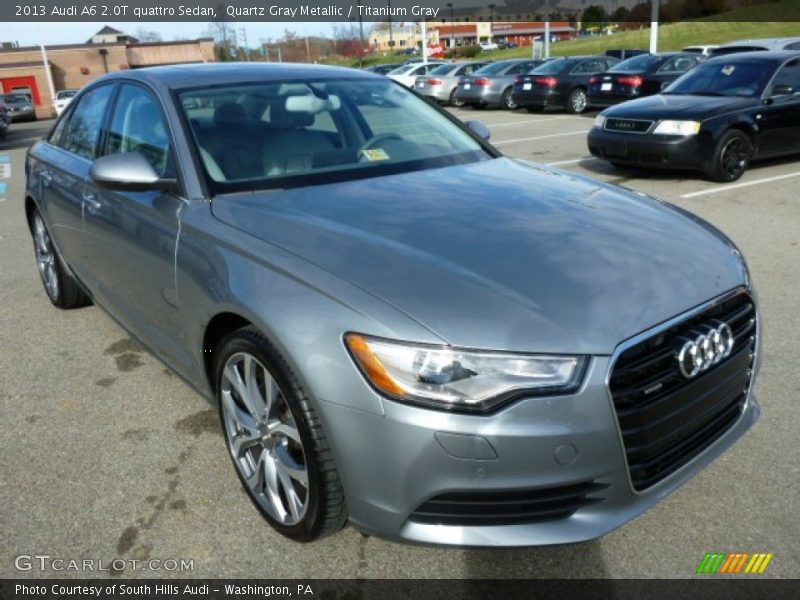 Front 3/4 View of 2013 A6 2.0T quattro Sedan