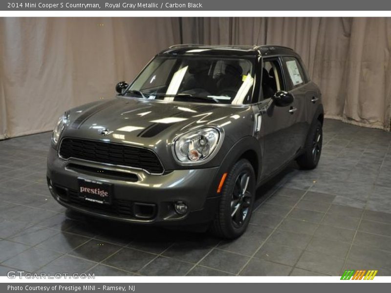 Royal Gray Metallic / Carbon Black 2014 Mini Cooper S Countryman