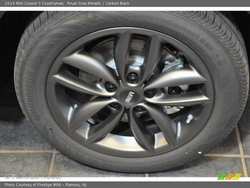 Royal Gray Metallic / Carbon Black 2014 Mini Cooper S Countryman