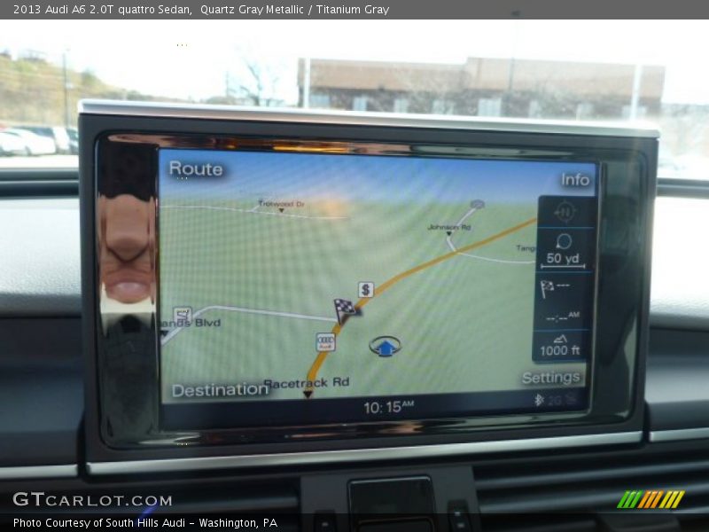 Quartz Gray Metallic / Titanium Gray 2013 Audi A6 2.0T quattro Sedan