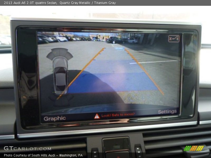 Quartz Gray Metallic / Titanium Gray 2013 Audi A6 2.0T quattro Sedan