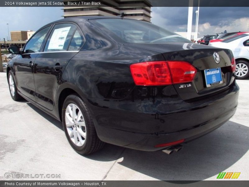 Black / Titan Black 2014 Volkswagen Jetta SE Sedan