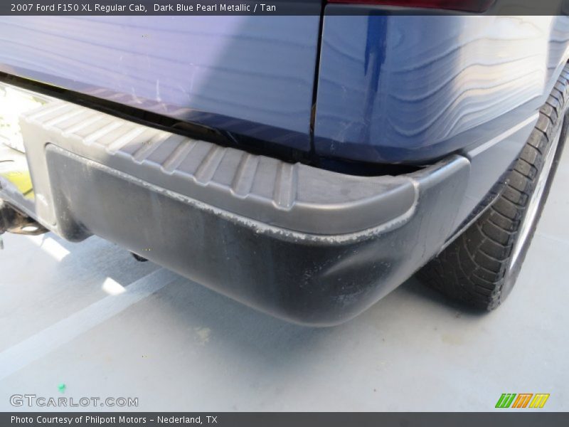 Dark Blue Pearl Metallic / Tan 2007 Ford F150 XL Regular Cab
