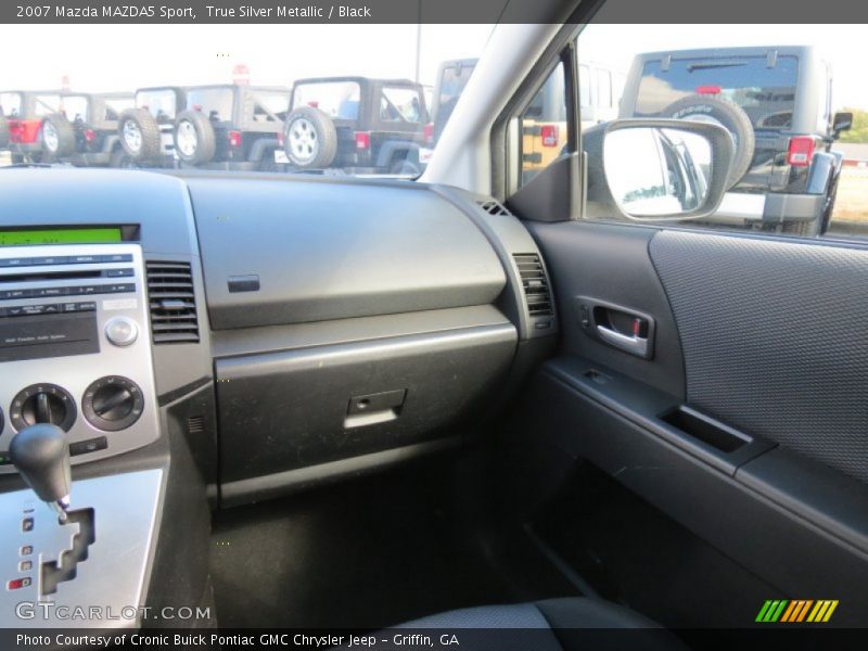 True Silver Metallic / Black 2007 Mazda MAZDA5 Sport