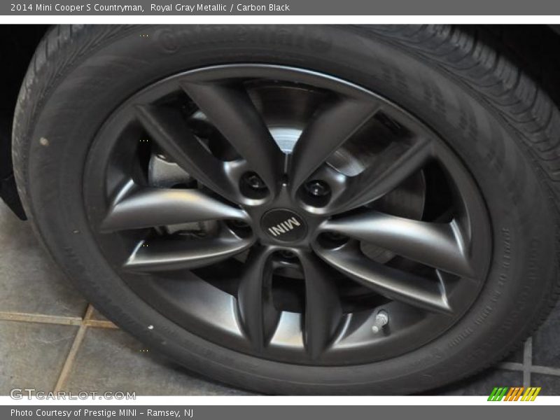 Royal Gray Metallic / Carbon Black 2014 Mini Cooper S Countryman