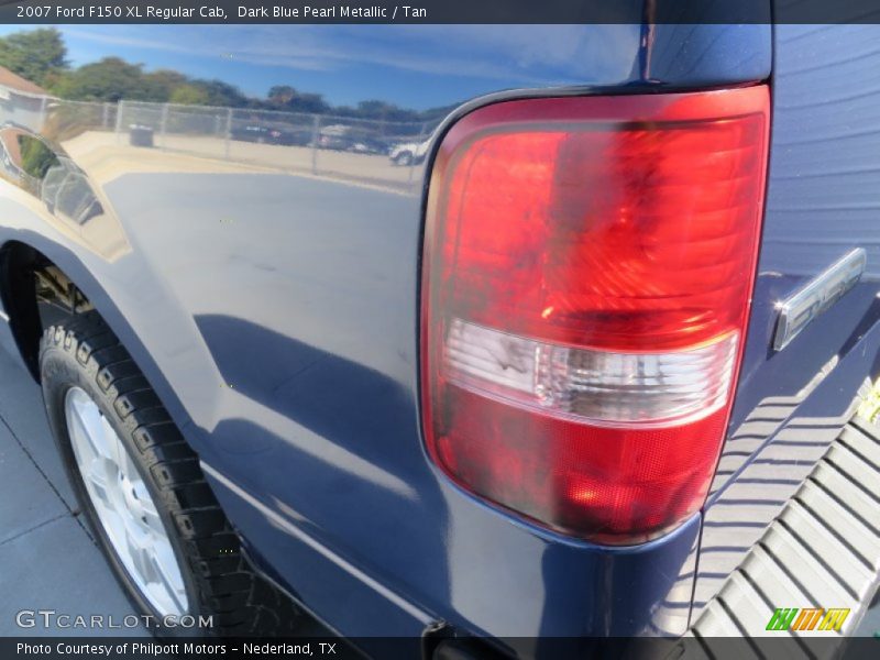 Dark Blue Pearl Metallic / Tan 2007 Ford F150 XL Regular Cab