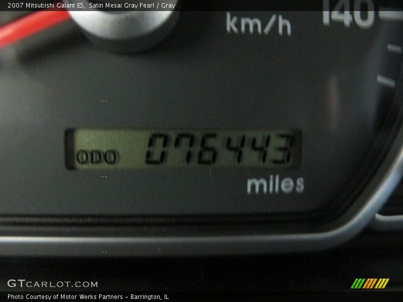 Satin Mesai Gray Pearl / Gray 2007 Mitsubishi Galant ES