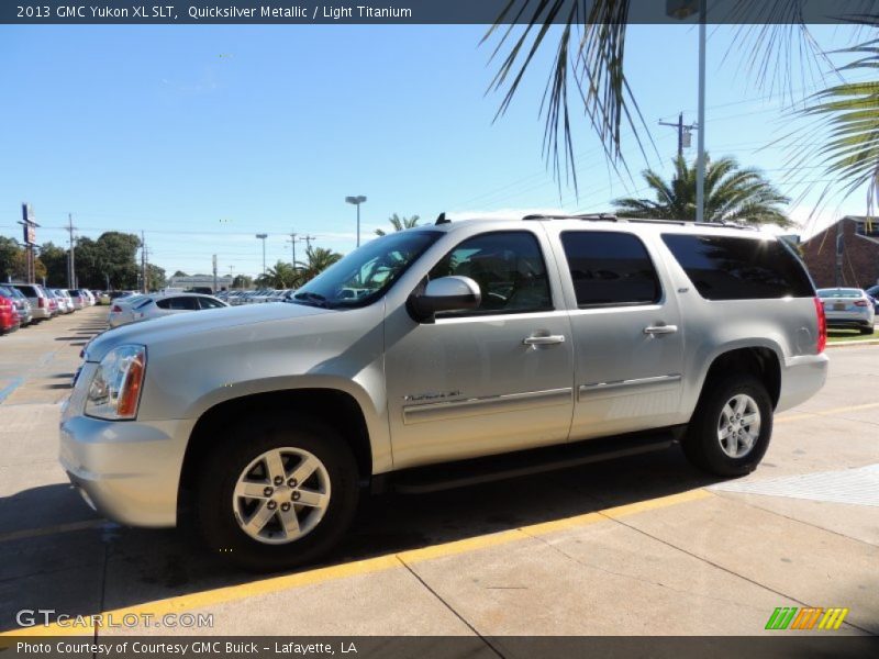 Quicksilver Metallic / Light Titanium 2013 GMC Yukon XL SLT