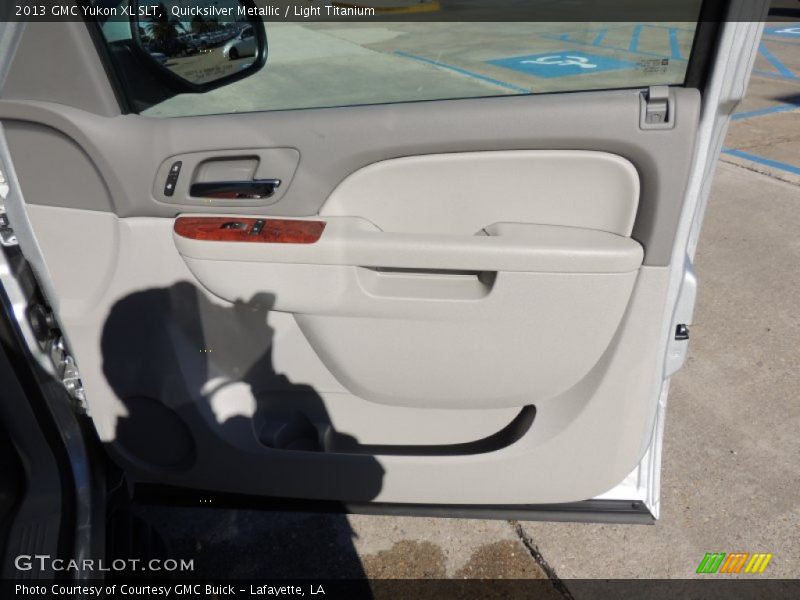 Quicksilver Metallic / Light Titanium 2013 GMC Yukon XL SLT