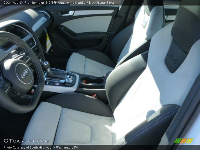 Front Seat of 2014 S4 Premium plus 3.0 TFSI quattro
