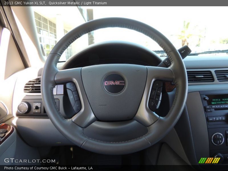 Quicksilver Metallic / Light Titanium 2013 GMC Yukon XL SLT