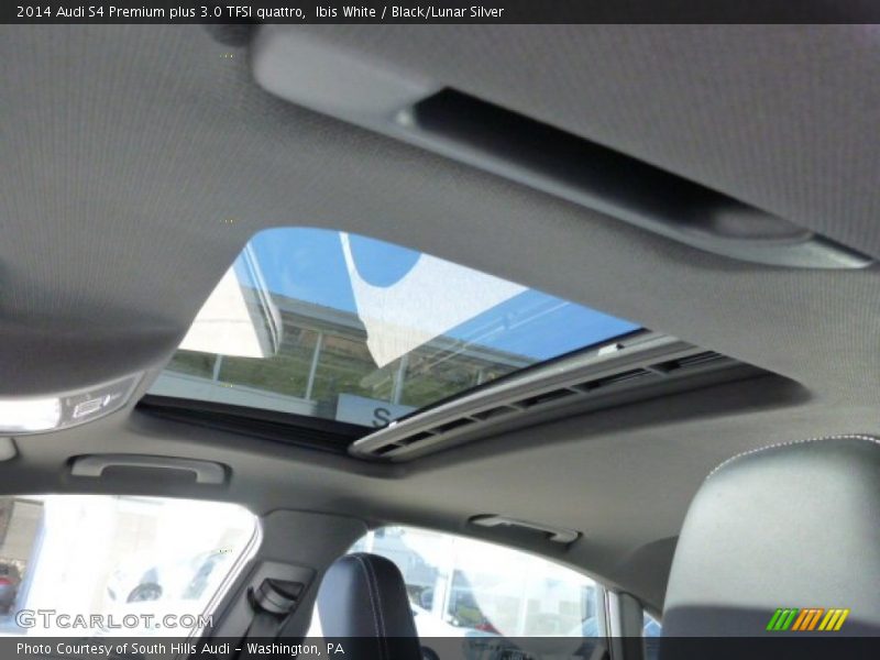 Sunroof of 2014 S4 Premium plus 3.0 TFSI quattro