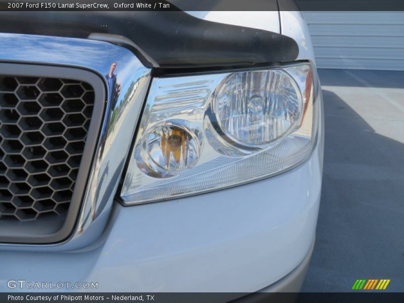 Oxford White / Tan 2007 Ford F150 Lariat SuperCrew