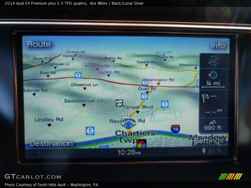 Navigation of 2014 S4 Premium plus 3.0 TFSI quattro